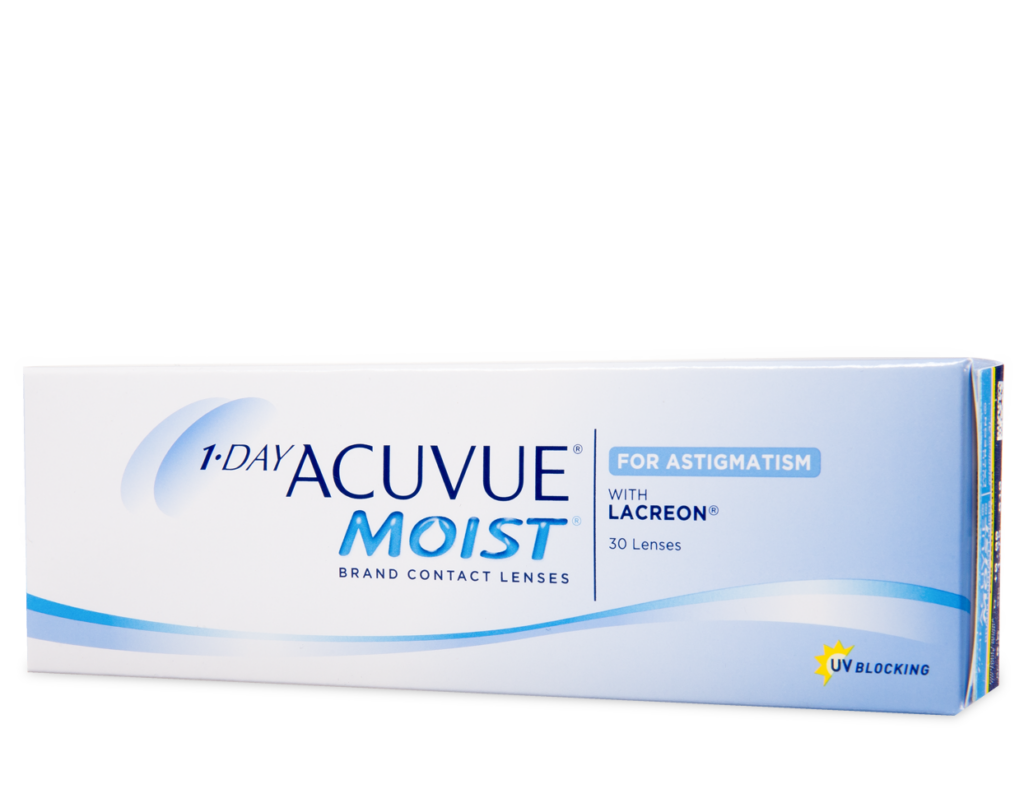 1 Day Acuvue Moist For Astigmatism 30 St box Lenson