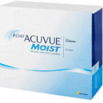 ACUVUE MOIST Daily Clear Contact Lenses 180 Pc