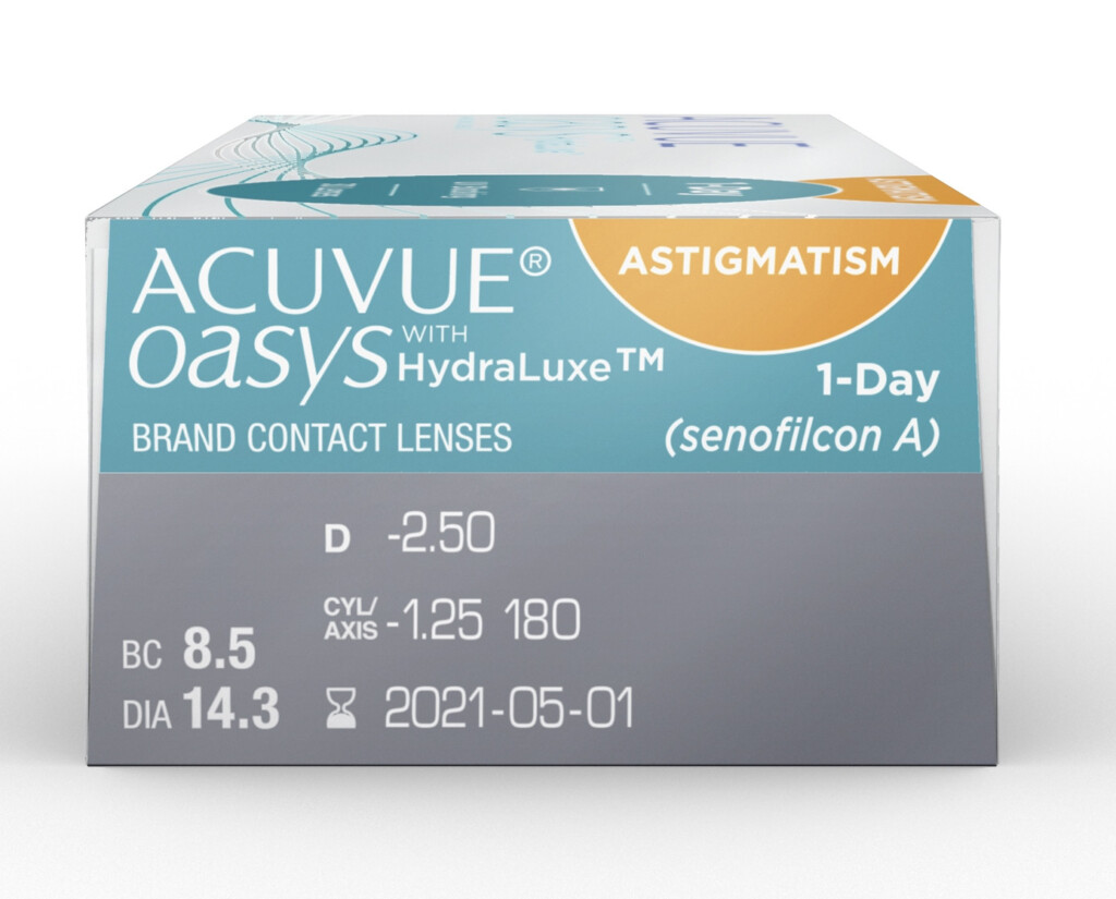 Acuvue Oasys 1 Day For Astigmatism 90 Contact Lenses OpticaIberica