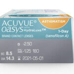 Acuvue Oasys 1 Day For Astigmatism 90 Contact Lenses OpticaIberica