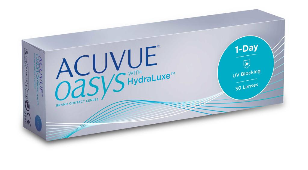 ACUVUE OASYS 1 DAY With HydraLuxe 30 Pack Viewpoint Optical