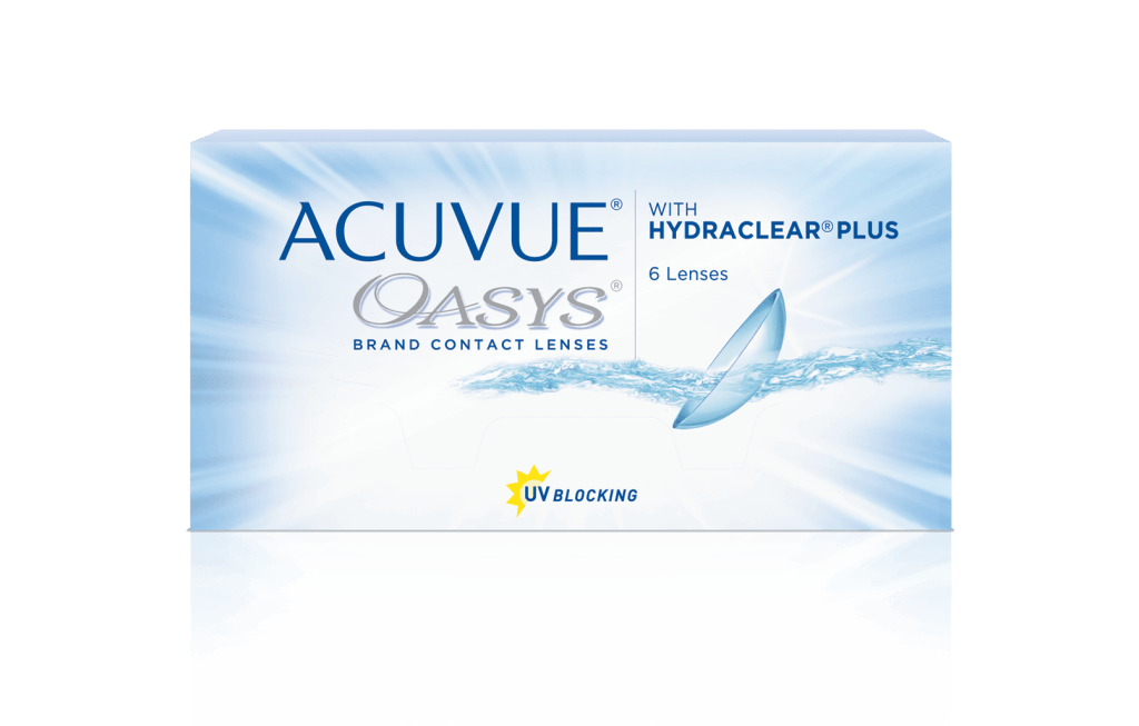 ACUVUE OASYS 2 WEEK With HYDRACLEAR PLUS Contact Lenses