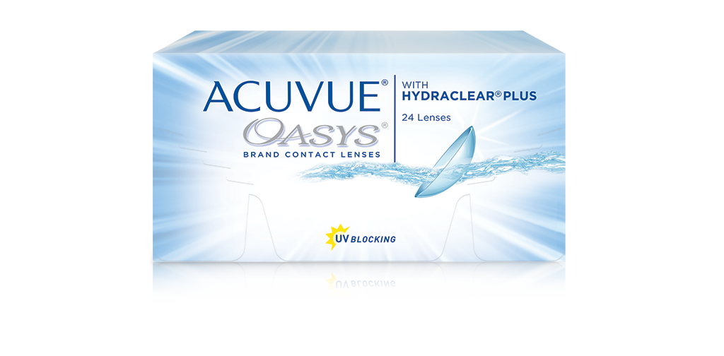 ACUVUE OASYS 2 WEEK With HYDRACLEAR PLUS Contact Lenses