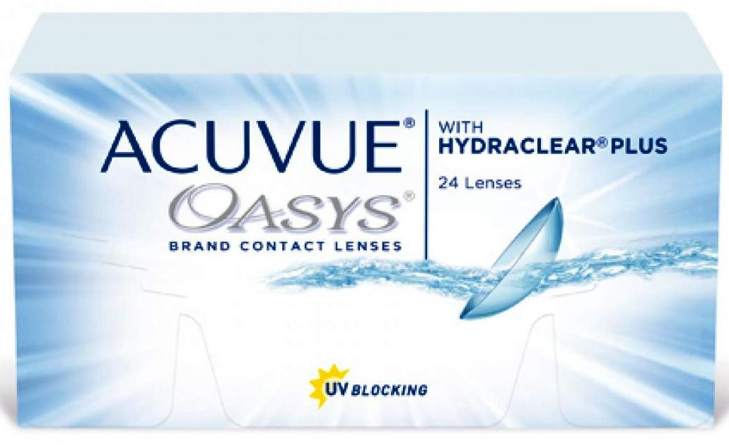 Acuvue Oasys With Hydraclear Plus Contacts 24 Lens Pack 