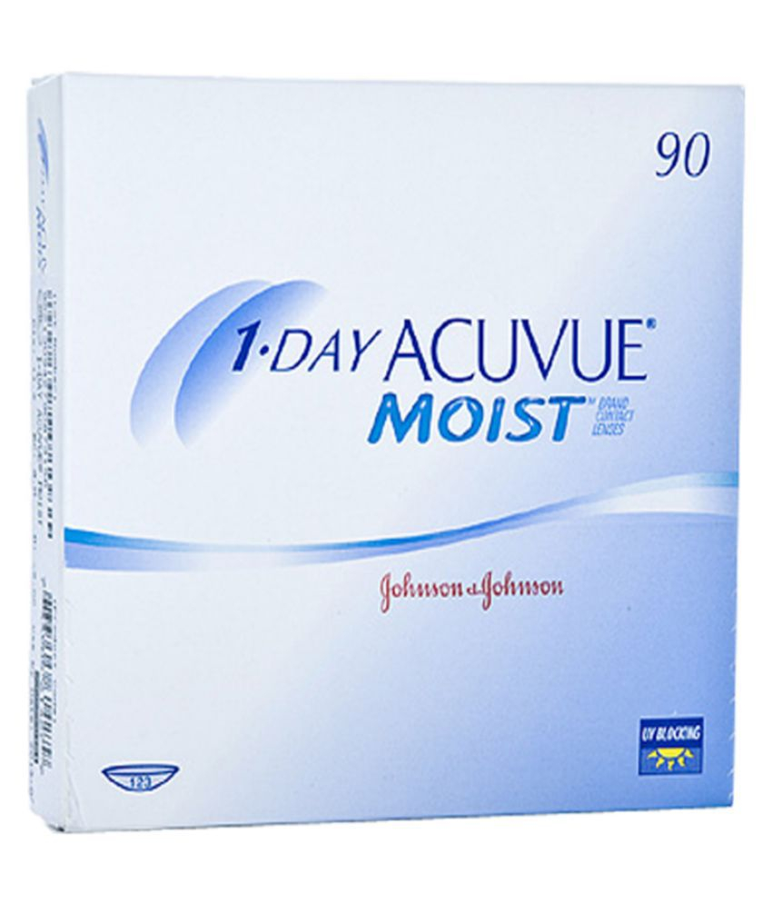 Johnson Johnson Acuvue Moist Daily Disposable Spherical Contact 